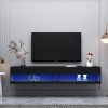180 Wall Mounted Floating 80 - Black