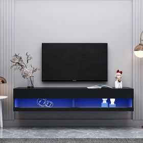 180 Wall Mounted Floating 80 - Black