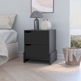 Ralston 2-Drawer Nightstand in White