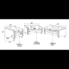 Beige Lint Sofa Set - Beige