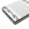 10-Inch White Brand Hybrid Mattress Made In USA - Queen - as Pic
