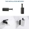 Toilet Paper Holder Self Adhesive, Stainless Steel Rustproof Adhesive Toilet Roll Holder no Drilling