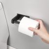 Toilet Paper Holder Self Adhesive, Stainless Steel Rustproof Adhesive Toilet Roll Holder no Drilling