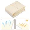 13'x19' Rectangle Sun Shade Sail/ Rice White
