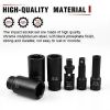 19-piece 12 Deep Impact Socket Set, Drive SAE Includes 38 Adapter, Extension