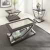 Transitional Cocktail Table - Sweeping Stainless Steel Legs, Antiqued Mirror Top - Classic with a Modern Twist, Statement Piece