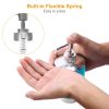 Bathroom Accessories Set 6 Pcs Bathroom Set Ensemble Complete Soap Dispenser Toothbrush Holder - Blue