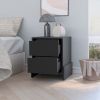 Ralston 2-Drawer Nightstand in White