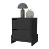 Ralston 2-Drawer Nightstand in White