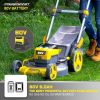 21'' 80V Cordless Electric Lawn Mower - as Pic