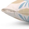 Blue Leaf Cushion Home Decoration Accents - 4 Sizes - 14" x 14"