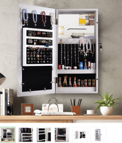 Jewelry Organizer Wall